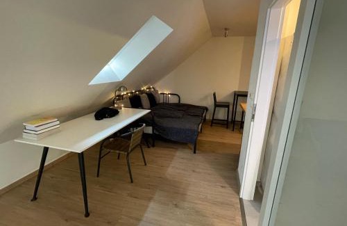 Zernovka Apartment | Útulný podkrovní ateliér se zahradou