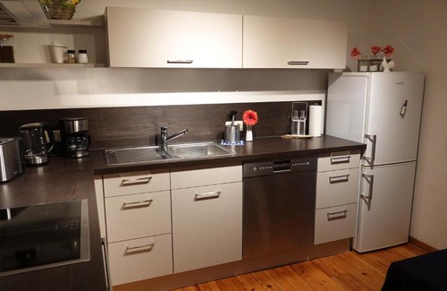 Lauda Apartment | Übernachten im historischen Badhaus Ganze Wohnung