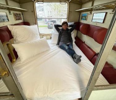 Bogen Apartment | Übernachten im nostalgischen Bahnwaggon