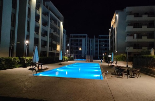 Borg el Arab Apartment | شاليه فندقى غرفتين مكيف - جراند هيلز الساحل الشمالى - Grand hills North Coast U26