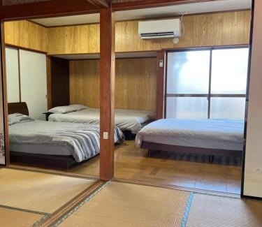 Tsu Apartment | なぎさの宿 日本文化古き良き建物畳敷 大家族グループ利用 長期滞在ok駐車場無料 日本の真ん中Mie Suzuka Ise