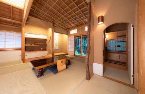 Azumino Villa | 最大16人宿泊可能 昭和の大横綱が愛した 源泉かけ流し半露天温泉 付き一棟貸し切りVilla 洗心庵