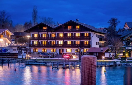 Gstadt Apartment | 1 App. 1-Zimmer mit Kochnische Balkon und seitlichem Blick zum See