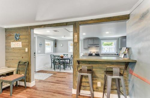 Long Beach House | 1 Block to Shore Long Beach Home with Fire Pit!