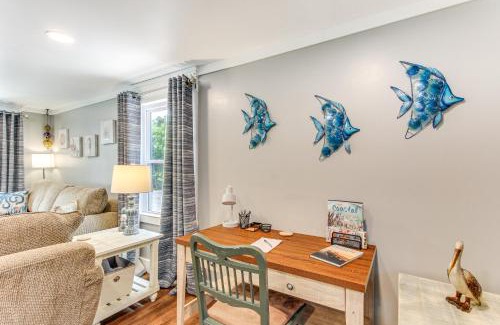 Long Beach House | 1 Block to Shore Long Beach Home with Fire Pit!