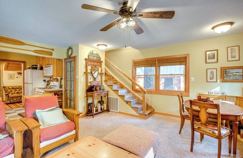 Tahoma Cabin | 1 Mi to Lake Tahoe: Rustic Cabin w/Boat Dock