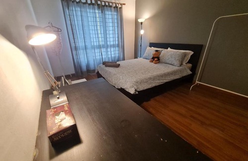 Bandar Tun Razak House | 1 min Next to LRT CHERAS 68 with Shared Area