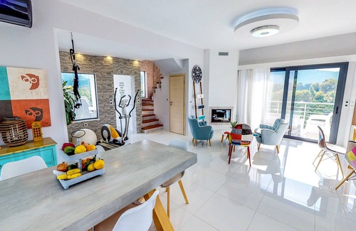 Agia Villa | 10' from the Beach, Waterpark & Chania City/Family-Friendly Villa