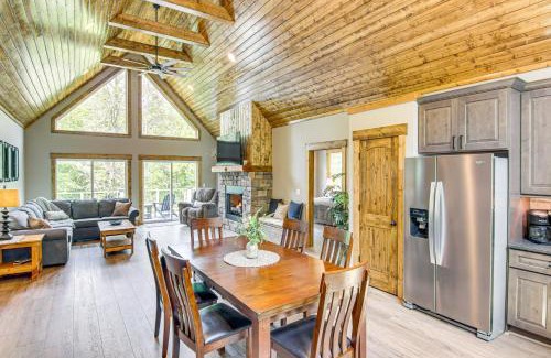 Mill Spring House | 11 Mi to State Park Home with Dock in Mill Spring!