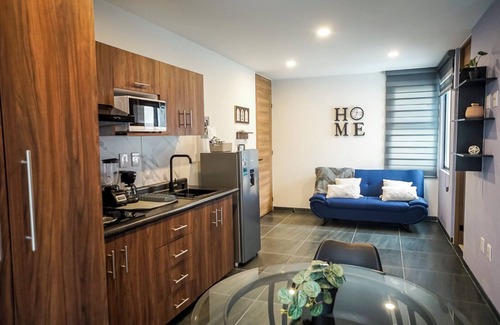 San Luis Potosi Apartment | 1BR Flat with Smart Access & Parking