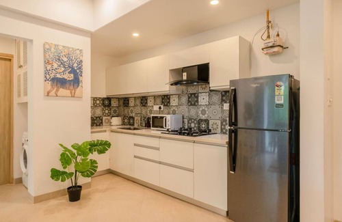 Candolim Apartment | 1BR in Candolim - Walking Distance From Beach