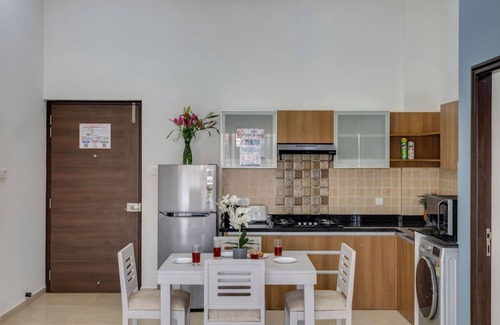 Saunta Vaddo Apartment | 1BR w Pool Sauna Near Calangute Baga Beach