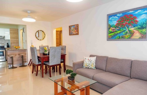 Santiago de los Caballeros Apartment | 2 Air conditioned rooms at Baia Residences in Santiago