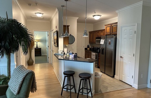 Charleston Condo | 2 Bedrooms with king beds and private bathroom for both.