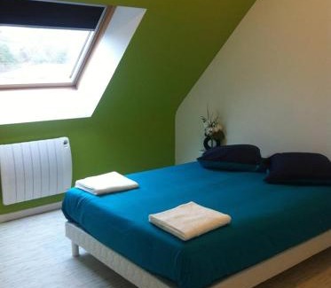 Plaine-Haute House | 2 chambres doubles, 1chambre 4 lits simples, Salle de bains avec balnéo thérapie