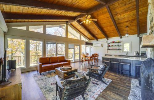 Beech Mountain House | 2 Mi to Beech Mtn Resort Family Home with Hot Tub!