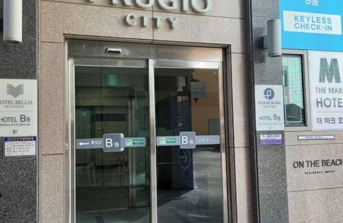 Haeundae Apartment | 2 minutes run to the beach, renewal 1-bedroom apartment in charming Busan WiFi