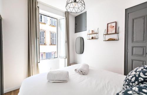 Grasse Apartment | 2 pièces neuf au pied des musées - wifi & parking gratuit