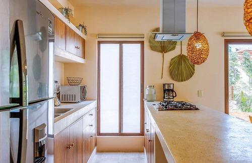 Costa Apartment | 2 Private Outdoor Lounge Patios | 2 Cenotes Onsite