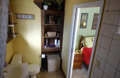 Georgetown Cottage | 2 story tiny house ready for your retreat in the woods. 4x4 and horses welcome!