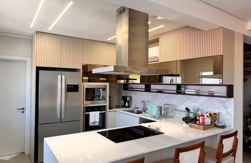 Centro RV Rental | 2 suites with 43" TV, air conditioning, electric blinds, furniture and high standard bed