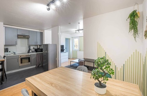 Patrotte Metz-Nord Apartment | 21. Le Jerry, bright - 4pers' - Streaming - Parking