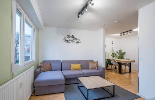 Patrotte Metz-Nord Apartment | 21. Le Jerry, bright - 4pers' - Streaming - Parking