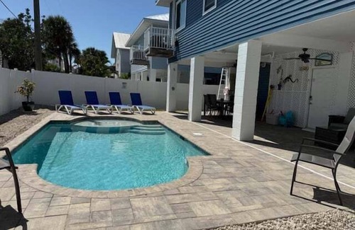 Fort Myers Beach House | 228 New Stilt Home: Heated Pool, Near Beach & Times Sq