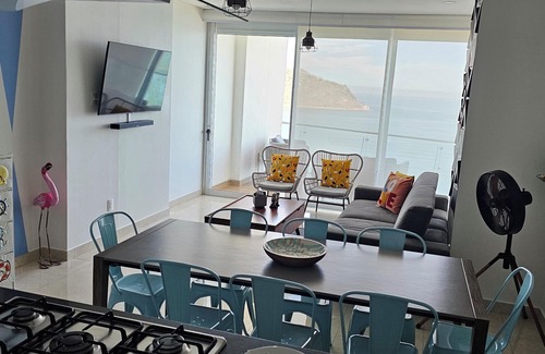 Zona Dorada Apartment | 2BR condo right on the beach - Zona Dorada