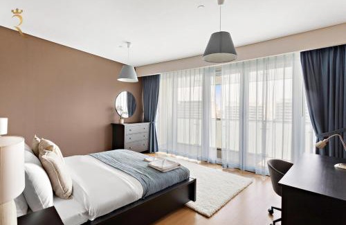 Al Raha Beach Apartment | 2BR Oasis in Al Muneera - Free Parking & Wi-Fi Near Al Muneera Beach Plaza