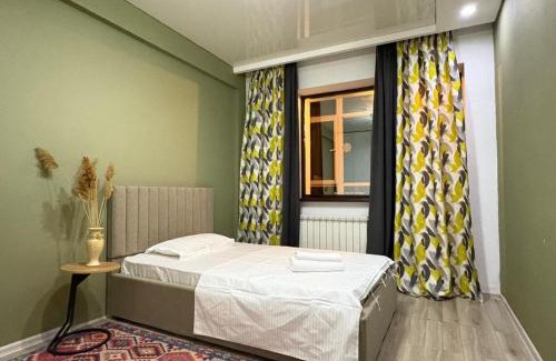 Almaty Apartment | 3-комнатная квартира с летней террасой в ЖК Арай