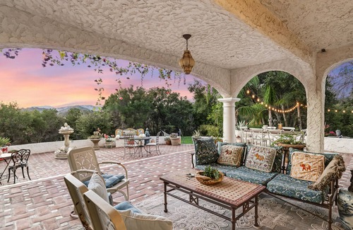 Calabasas House | 3-acre Monte Nido mountain-view estate with guest house, private pool & spa