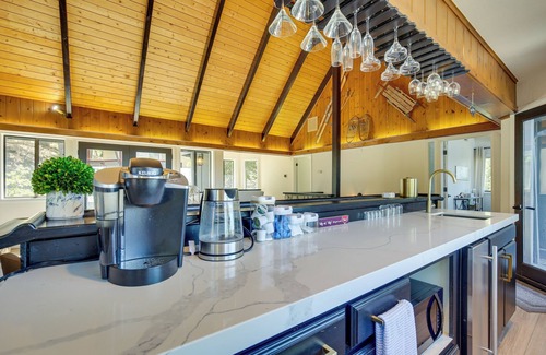 Lake Arrowhead House | 3 Decks, Game Room + Views: Lake Arrowhead Home!