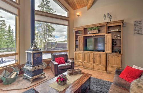 Breckenridge Park Estates House | 3 Mi to Main St Home with Mtn-View Deck in Breck!