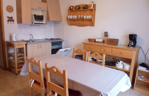 Station de Drouzin le Mont Apartment | 3-room cabin apartment at the foot of the slopes with parking in Saint-Jean-d'Aulps