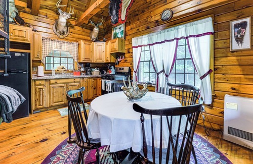 Orland Cabin | 35 Mi to Acadia: Rustic Retreat in Orland!
