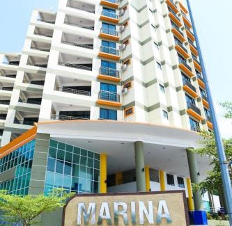 Lumut Apartment | 3B2BR Marina Height Family Room Sea View Room