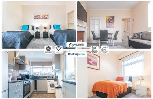 Manchester House | 3BR House in Manchester, Free Wifi, Parking, Ideal for Contractors