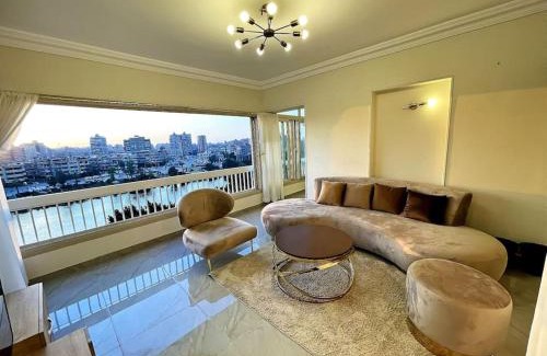 Zamalek Apartment | 3BR Nile View Zamalek island Abu El Feda Luxury