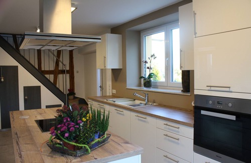 Muehlingen House | 4* (DTV) Holiday home, modern and lovingly furnished for up to 8 people.
