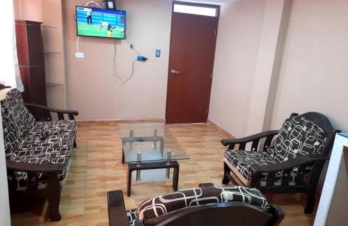 Callao Apartment | 402 Comfy Apt WiFi kitchen SmartTV Central at Callao