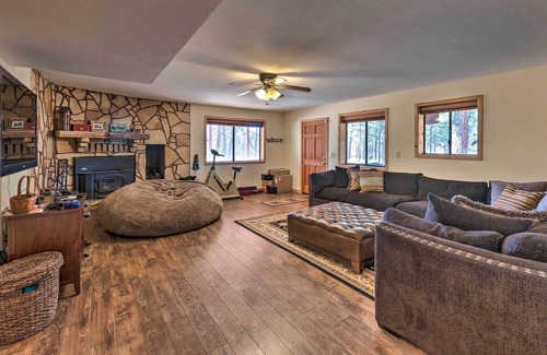 Clay Springs Cabin | 4700-Square-Foot Pinedale/Show Low Cabin: 17 Acres