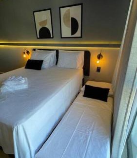 Jardim Oceania Apartment | 4min da Praia - Flat com 3 camas - 4 pessoas