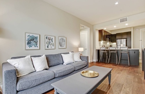 Downtown House | 4th floor 2B/2bath with private balcony overlooking the pool at the Americana!