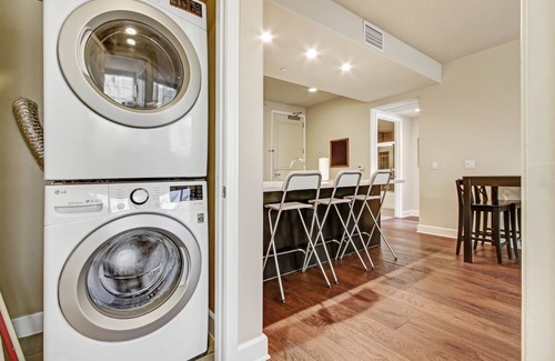 Downtown House | 4th floor 2B/2bath with private balcony overlooking the pool at the Americana!