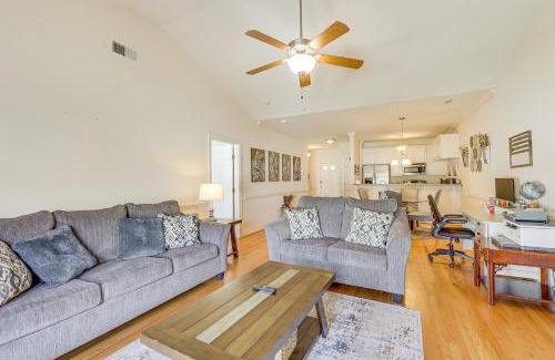 Rocky Mount House | 5 Mi to Rocky Mount Mills Modern Retreat with Patio