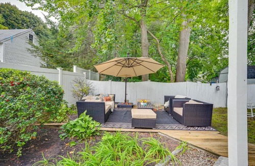 Danvers Apartment | 5 Mi to Salem Furnished Patio at Danvers Studio!