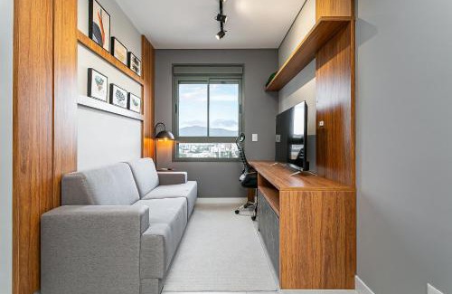 Carvoeira Apartment | 500m da UFSC | Smart TV de 50" #CARV03
