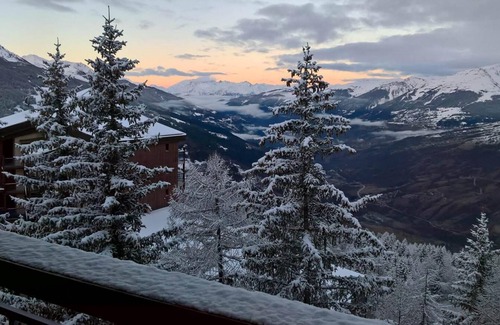 Arc-1800 Apartment | 50m from resort center, 8th floor, balcony, tv, ski locker, 54m², Les Arcs