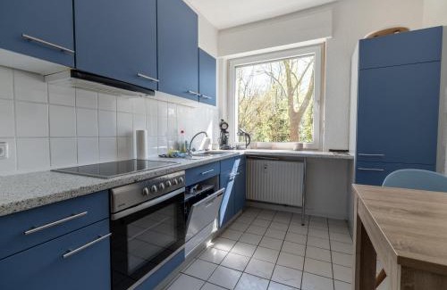 Wiemelhausen Apartment | 56qm Erdgeschoss-Wohnung zentral in Bochum Ehrenfeld mit Balkon - Friederika II